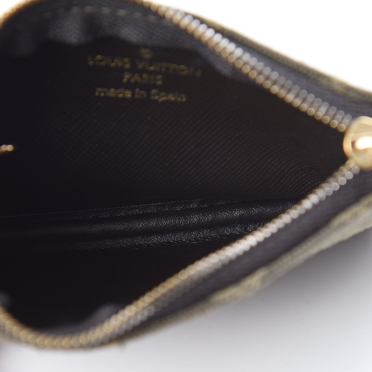 Mini Monogram Key Pouch Kaki