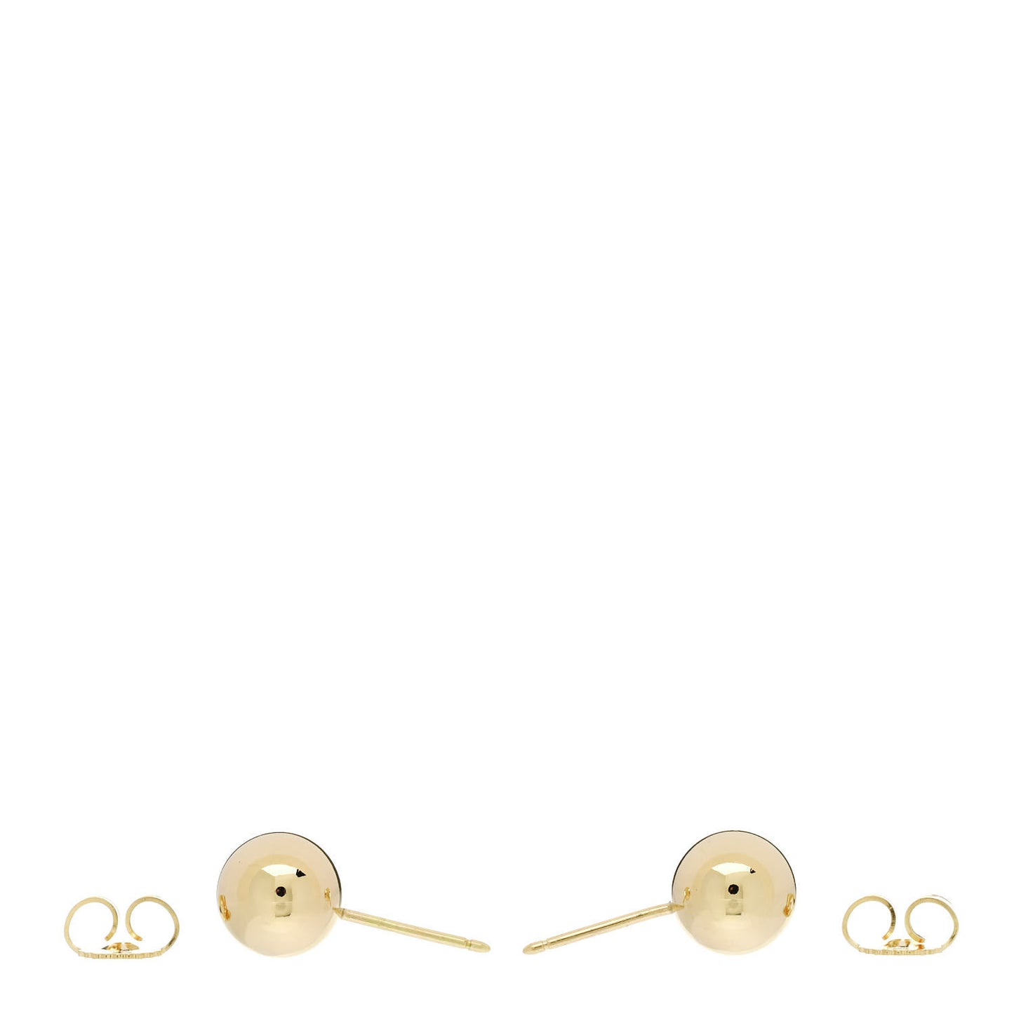 18K Yellow Gold 8mm Hardwear Ball Earrings