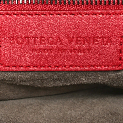 Bottega Veneta Nappa Intrecciato Medium Veneta Hobo Red 6 of 12