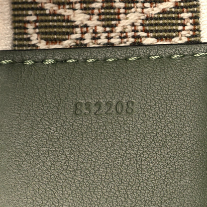 Loewe Calfskin Jacquard Anagram Strap Avocado Green 5 of 5