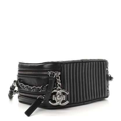 Chanel Lambskin Small Coco Boy Camera Case Black 4 of 11