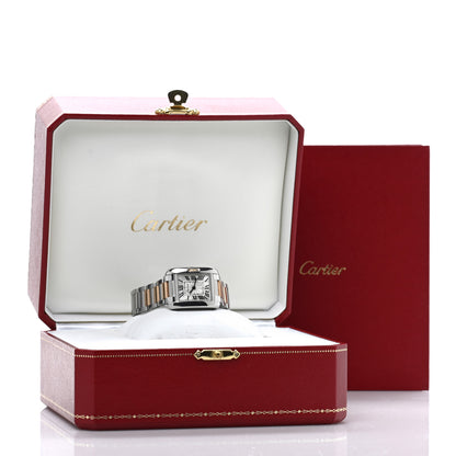 Cartier Stainless Steel 18K Pink Gold 23mm Tank Anglaise Quartz Watch 5 of 5