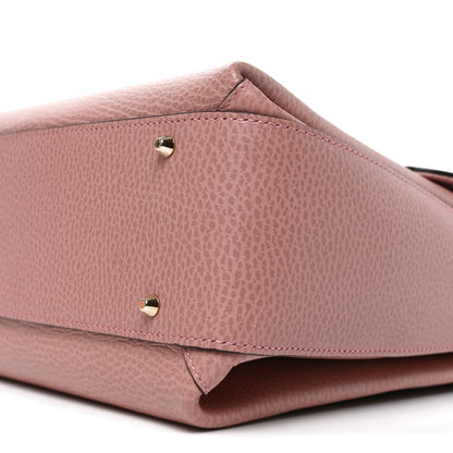 Gucci Dollar Calfskin Medium Interlocking G Top Handle Shoulder Bag Soft Pink 10 of 10