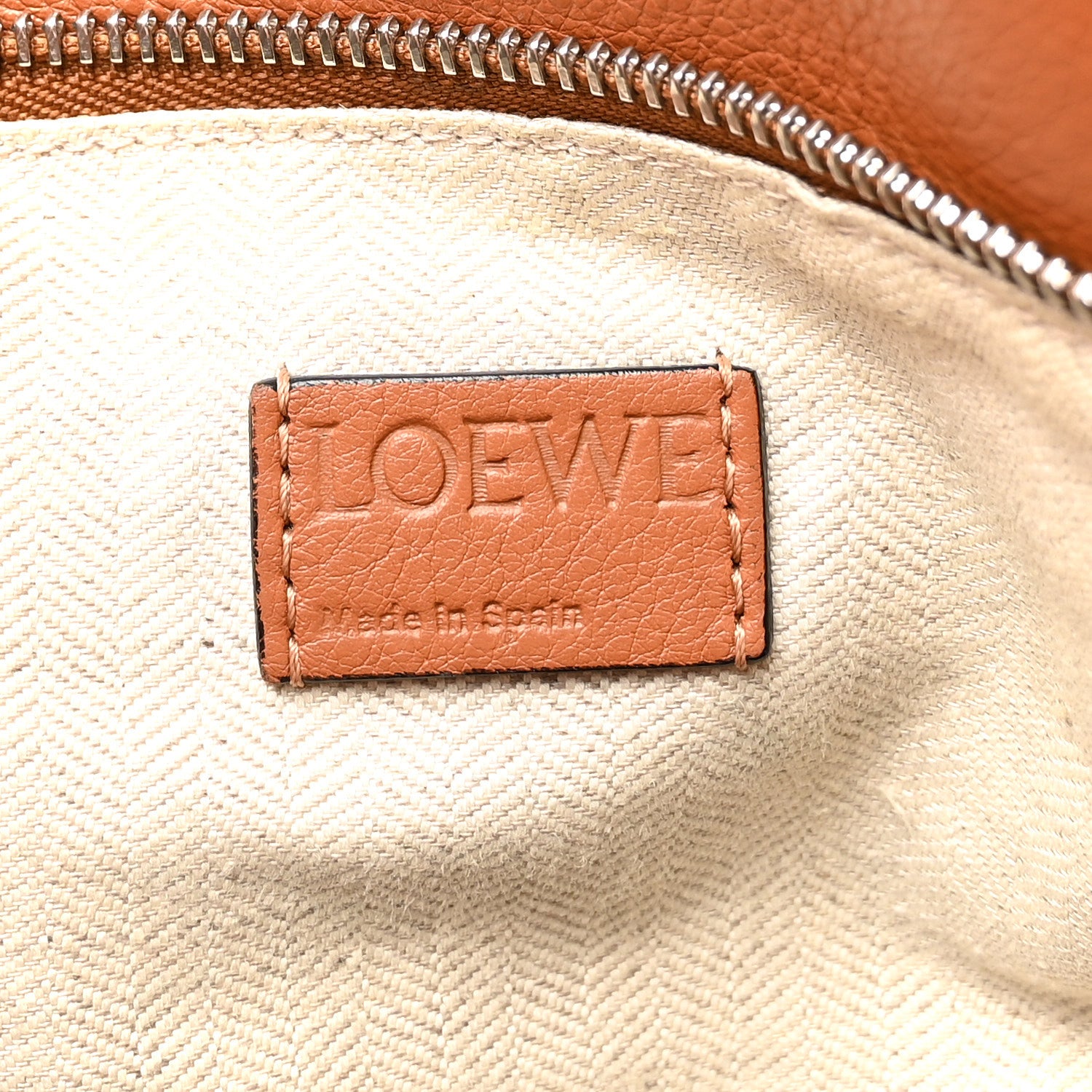 Loewe Calfskin Medium Puzzle Bag Tan 6 of 9