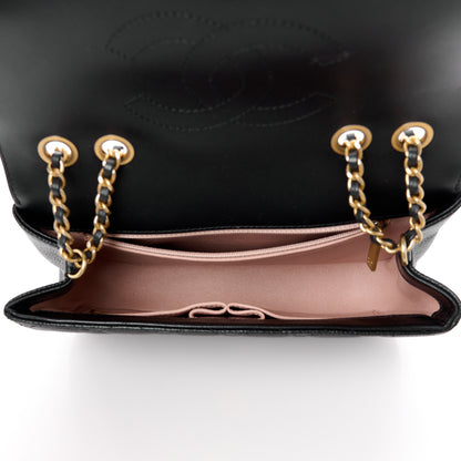 Chanel Caviar Quilted Small CC Filigree Flap Black 5 of 12