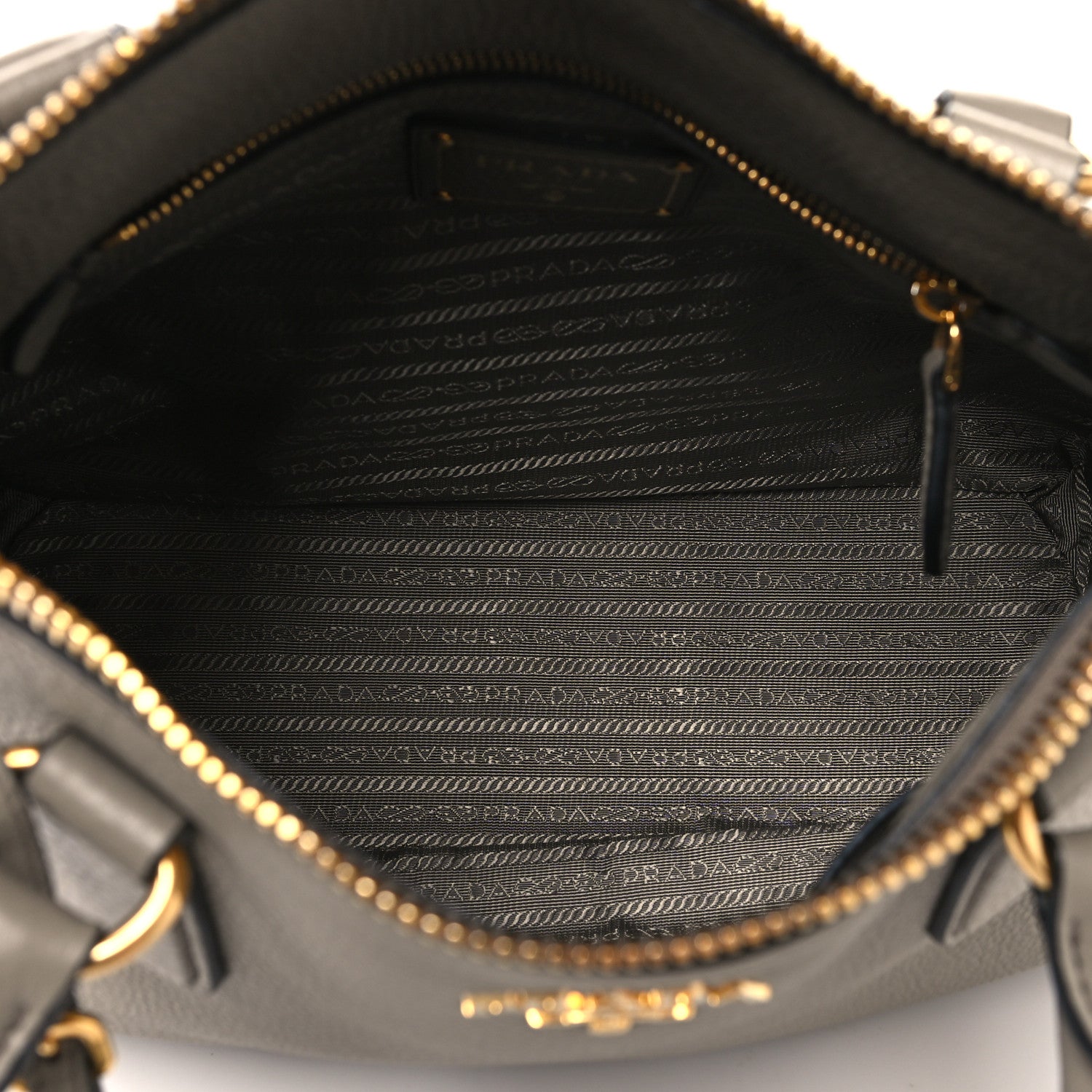 Prada Vitello Phenix Shoulder Bag Argilla 5 of 9