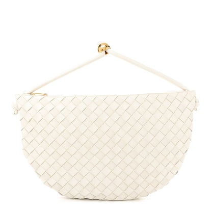 Bottega Veneta Nappa Intrecciato Medium Turn Pouch White 1 of 11