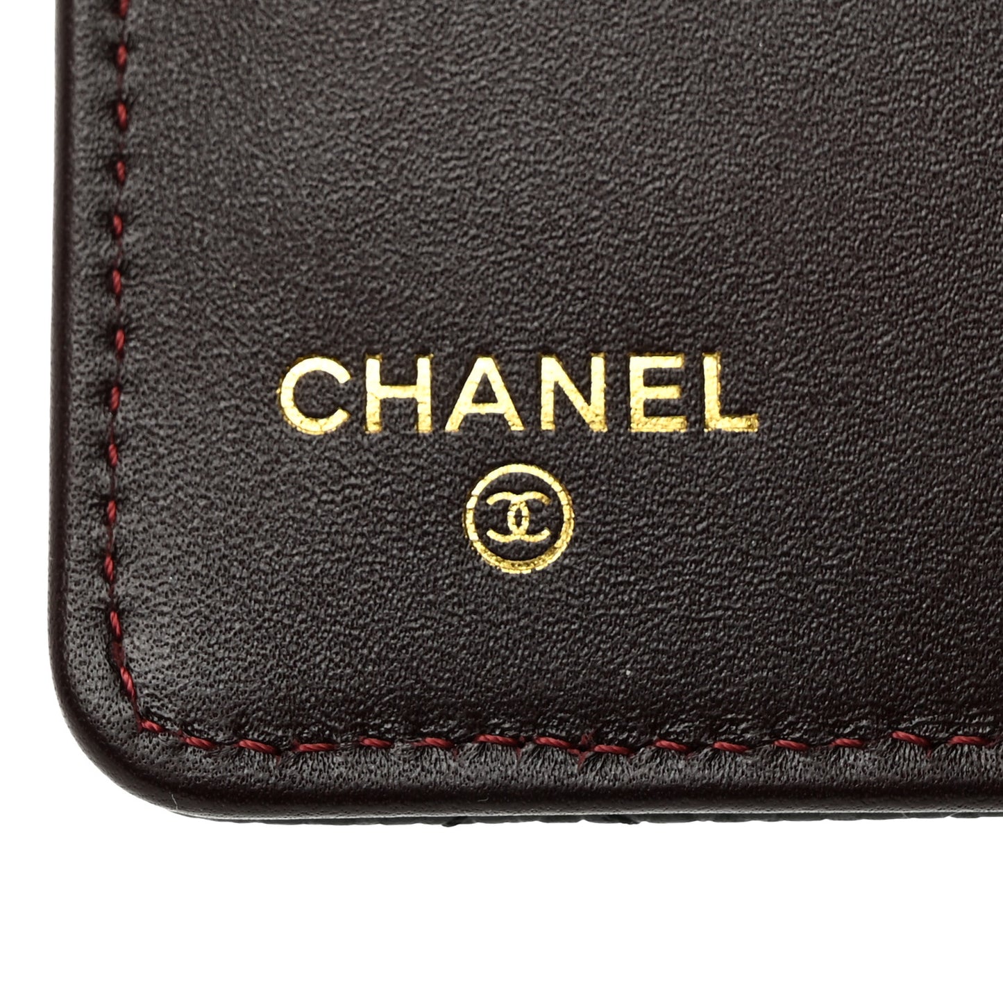 Caviar Quilted Zipped Pocket Wallet Black