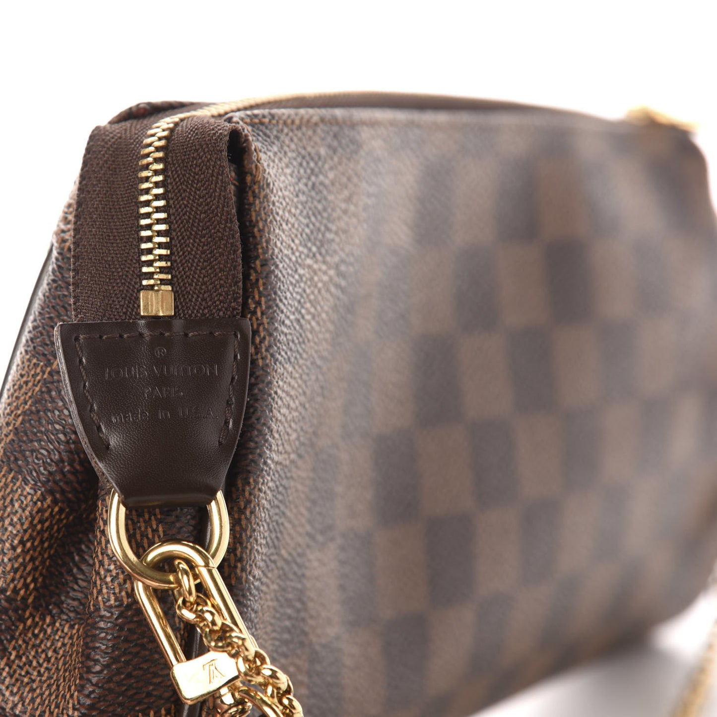 Damier Ebene Eva Clutch