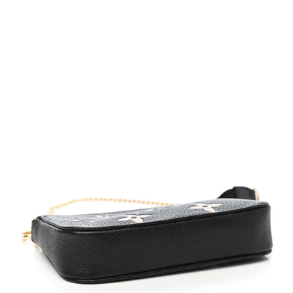 Louis Vuitton Empreinte Monogram Giant Mini Pochette Accessories Black 4 of 6