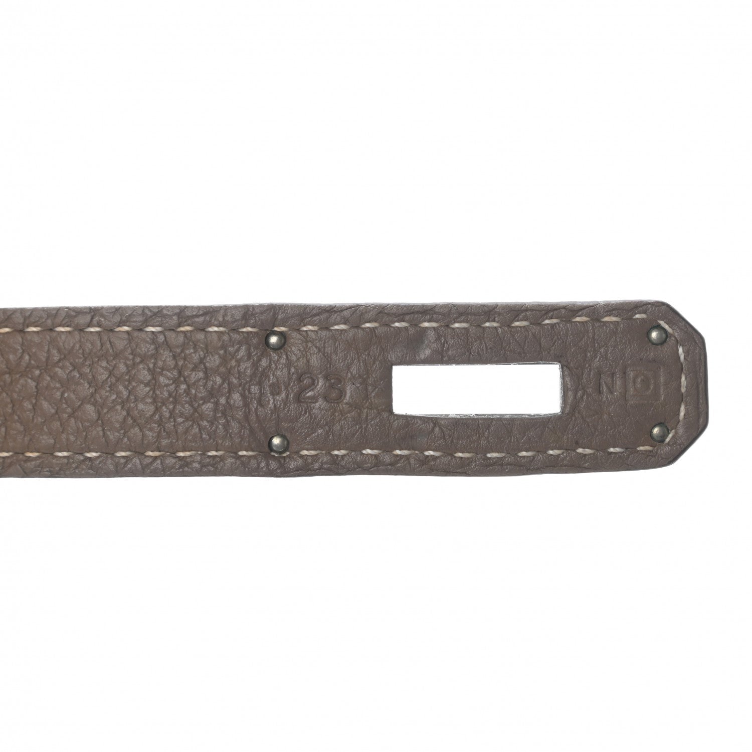 Hermes Togo Kelly Retourne 35 Etoupe 7 of 10