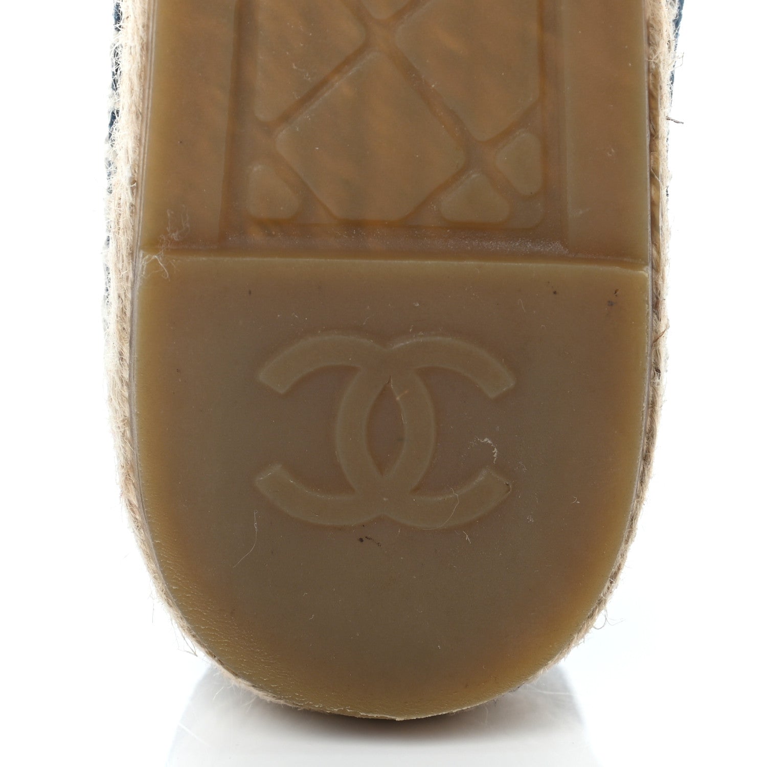 Chanel Suede Pearl CC Espadrilles 40 Teal 7 of 10