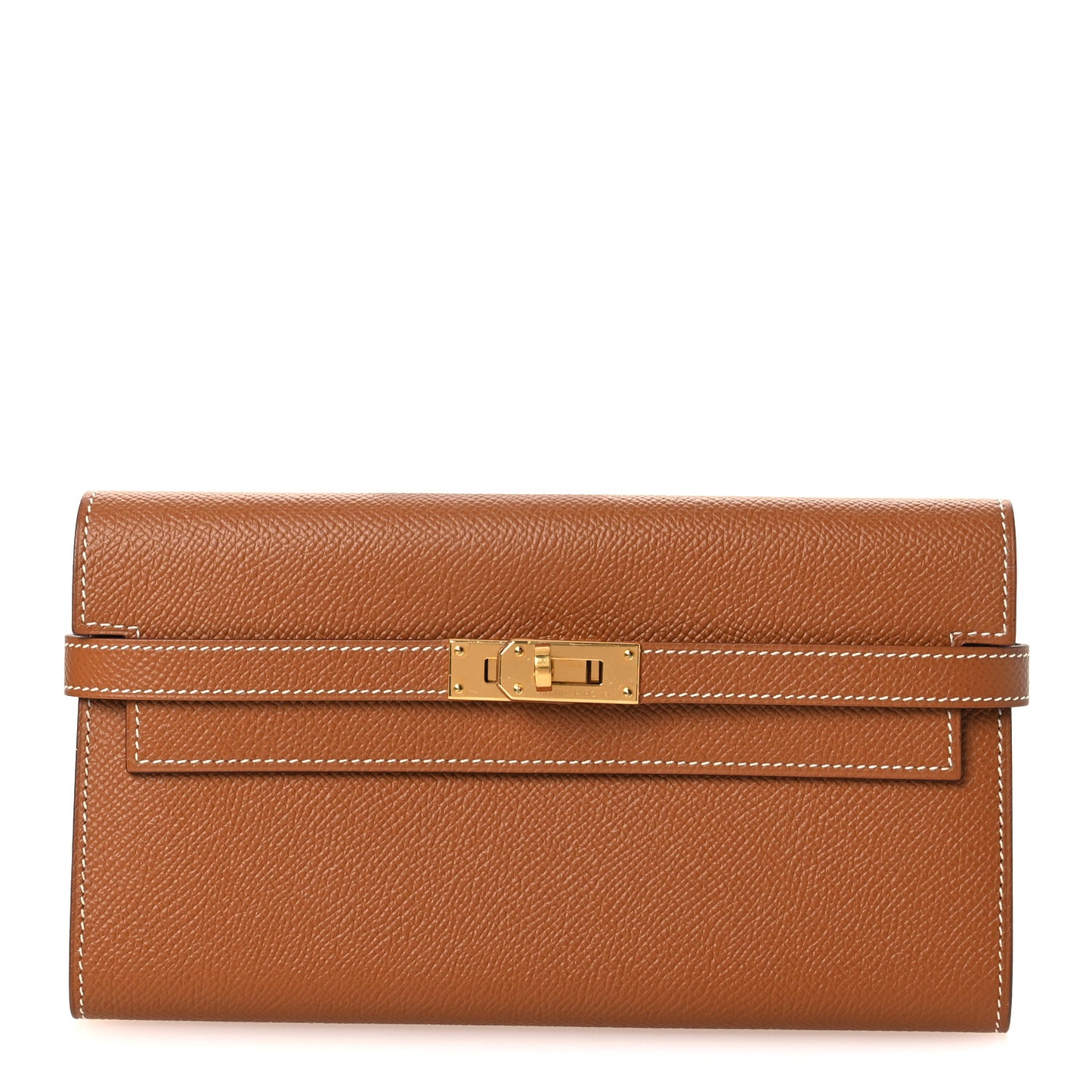 Epsom Kelly Longue Wallet Gold