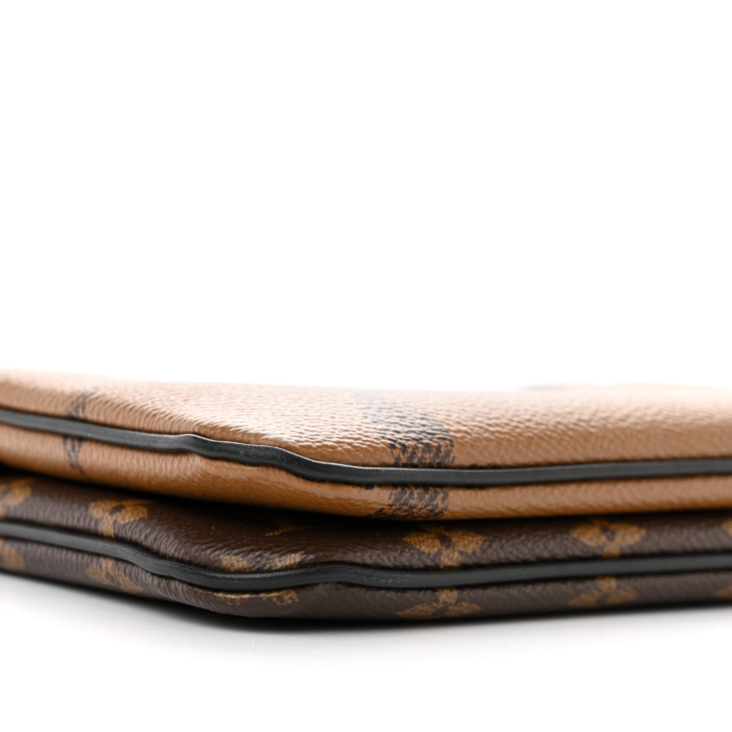 Reverse Monogram Giant Double Zip Pochette