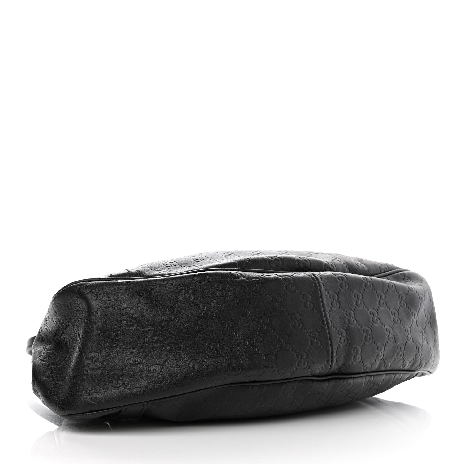 Gucci Guccissima Medium GG Twins Shoulder Bag Black 4 of 8