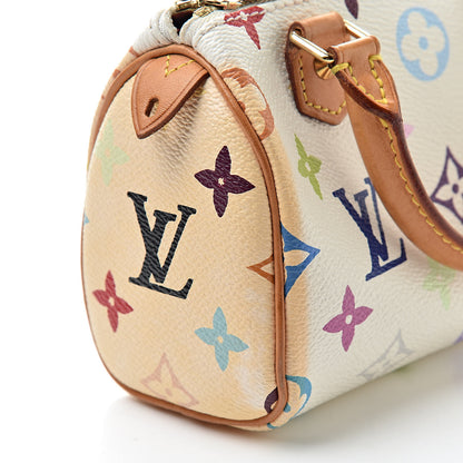 Louis Vuitton Monogram Multicolor Mini Sac HL Speedy White 7 of 11