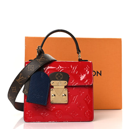 Louis Vuitton Vernis Epi Monogram Spring Street Scarlet 9 of 9