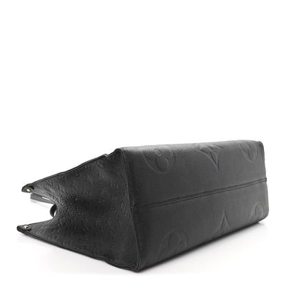 Louis Vuitton Empreinte Monogram Giant Onthego GM Black 3 of 8
