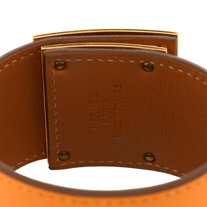 Hermes Swift Kelly Dog Bracelet Orange 4 of 5