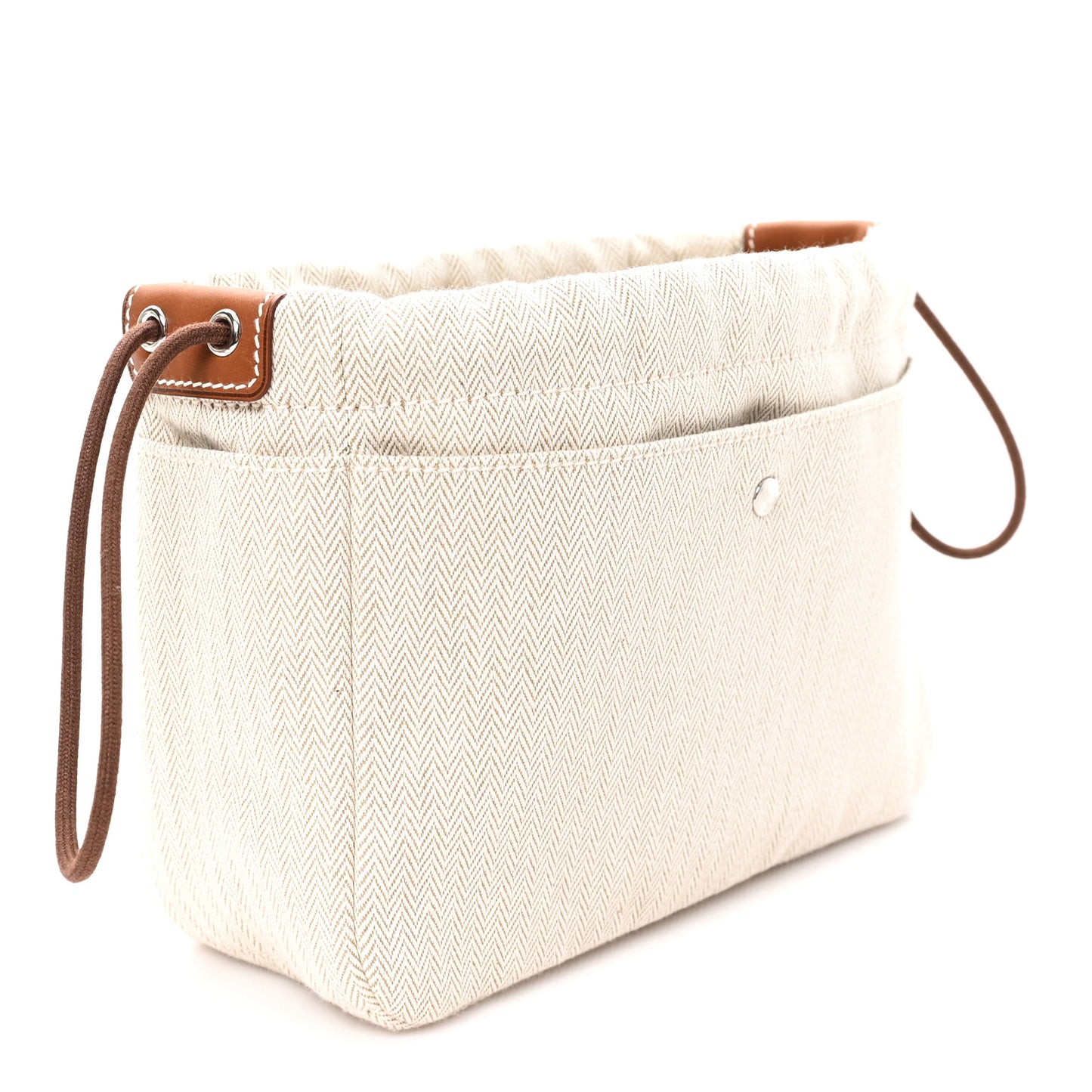 Canvas Barenia Fourbi 20 PM Pouch Naturel Fauve
