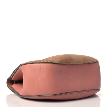 Chloe Suede Smooth Calfskin Drew Shoulder Bag Misty Rose 4 of 9