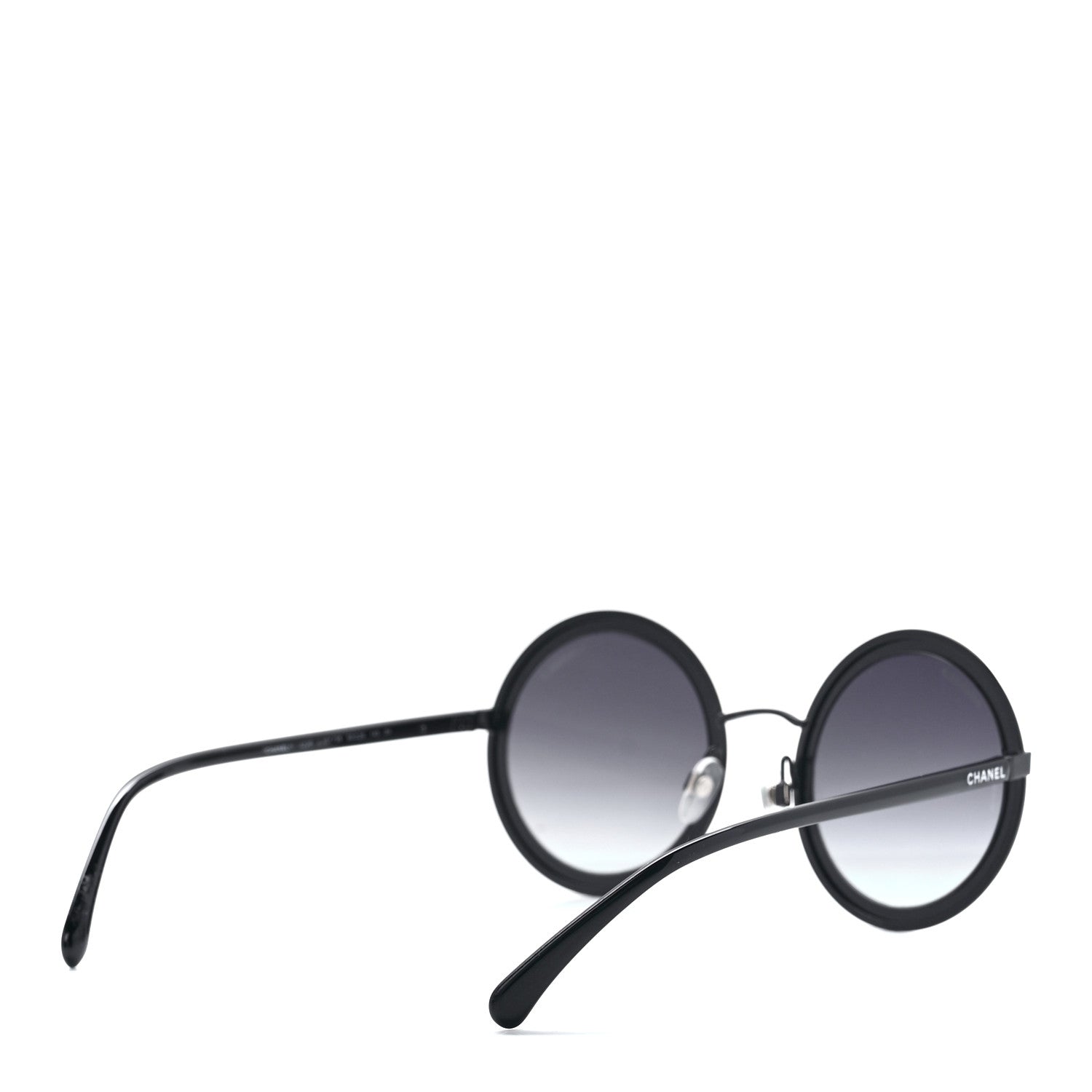 Chanel Round Sunglasses 4226 Black 4 of 8