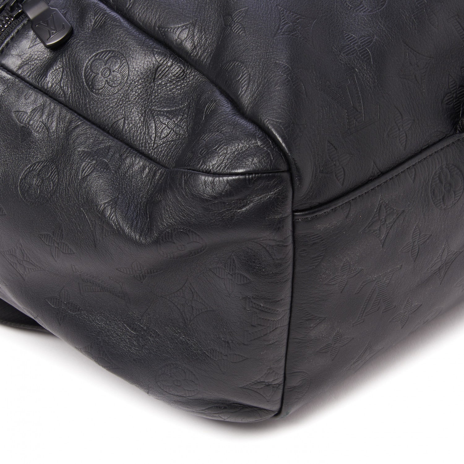 Louis Vuitton Calfskin Monogram Shadow Discovery Backpack Black 6 of 10