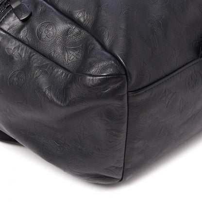 Louis Vuitton Calfskin Monogram Shadow Discovery Backpack Black 6 of 10