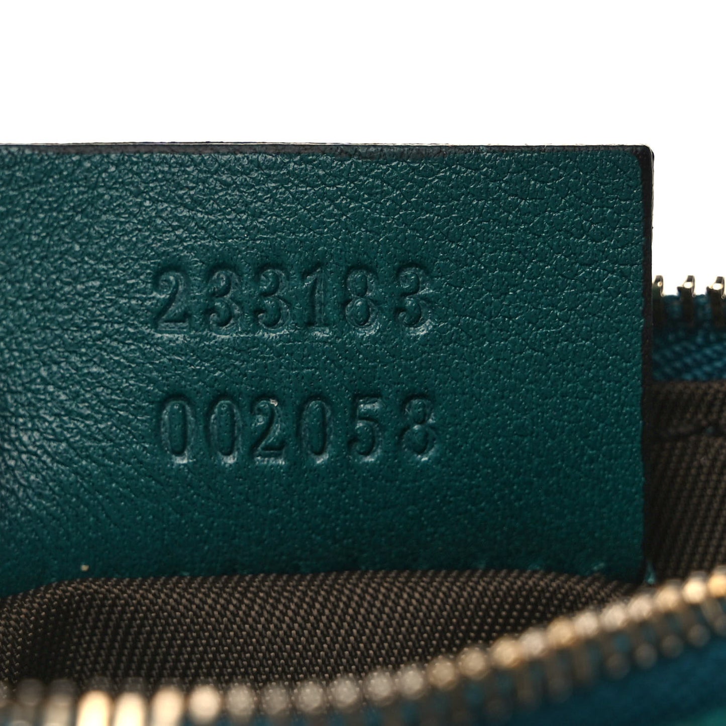 Microguccissima Key Case Green