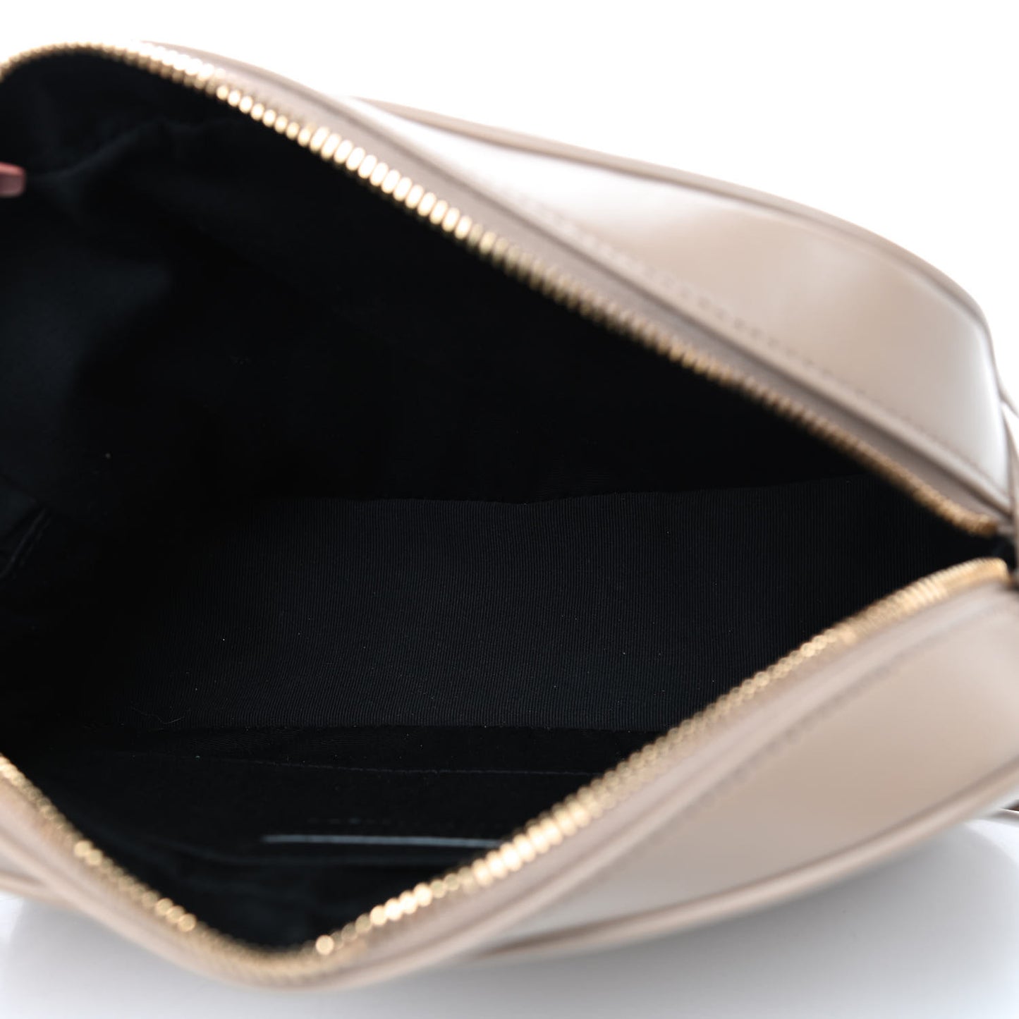 Calfskin Matelasse Monogram Lou Camera Bag Dark Beige