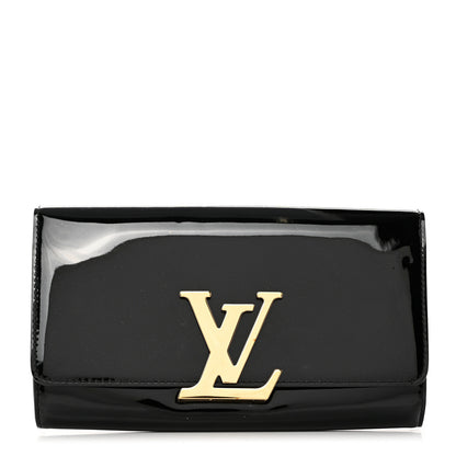 Louis Vuitton Patent Louise Clutch Black 1 of 7