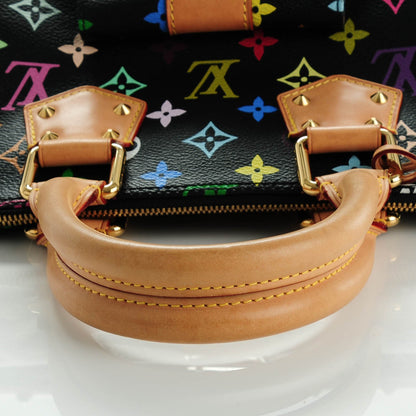 Louis Vuitton Monogram Multicolor Alma GM Black 5 of 8