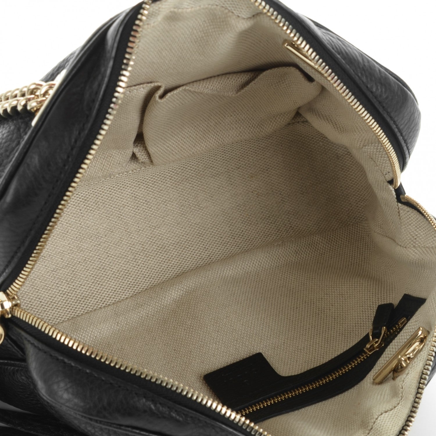 Gucci Pebbled Calfskin Small Soho Bowler Black 5 of 7
