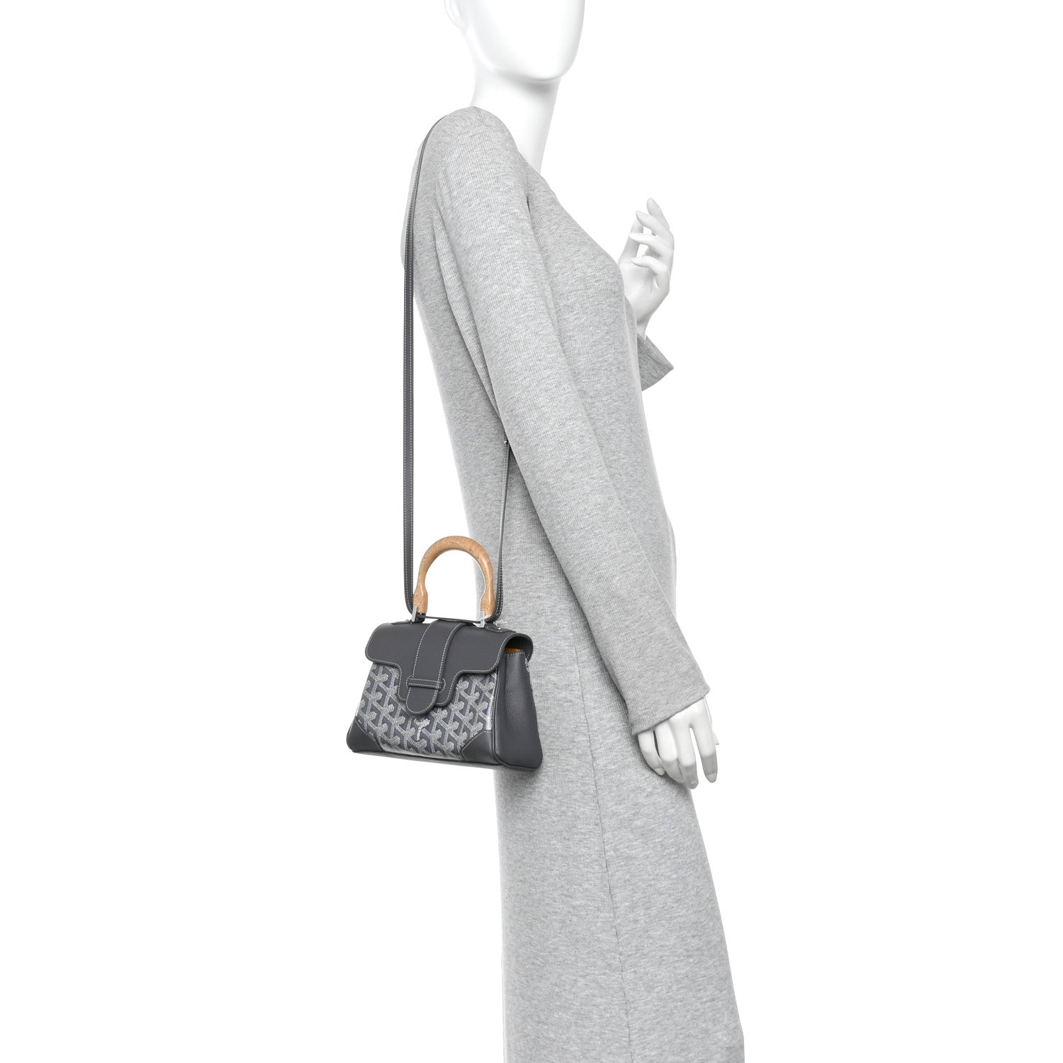Goyard Goyardine Mini Saigon Grey 2 of 12