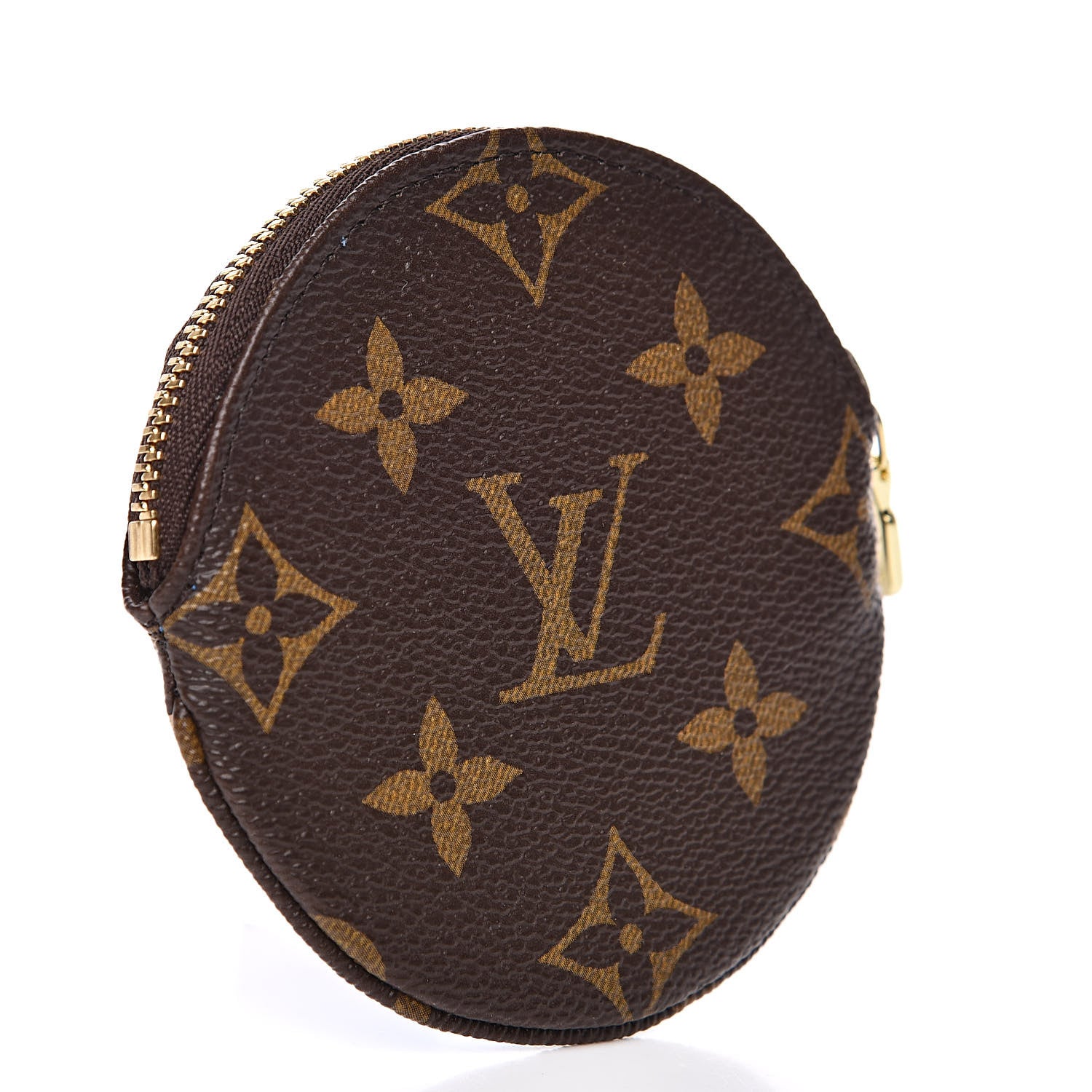 Louis Vuitton Monogram 2019 Christmas Animation Round Coin Purse Blue 3 of 7