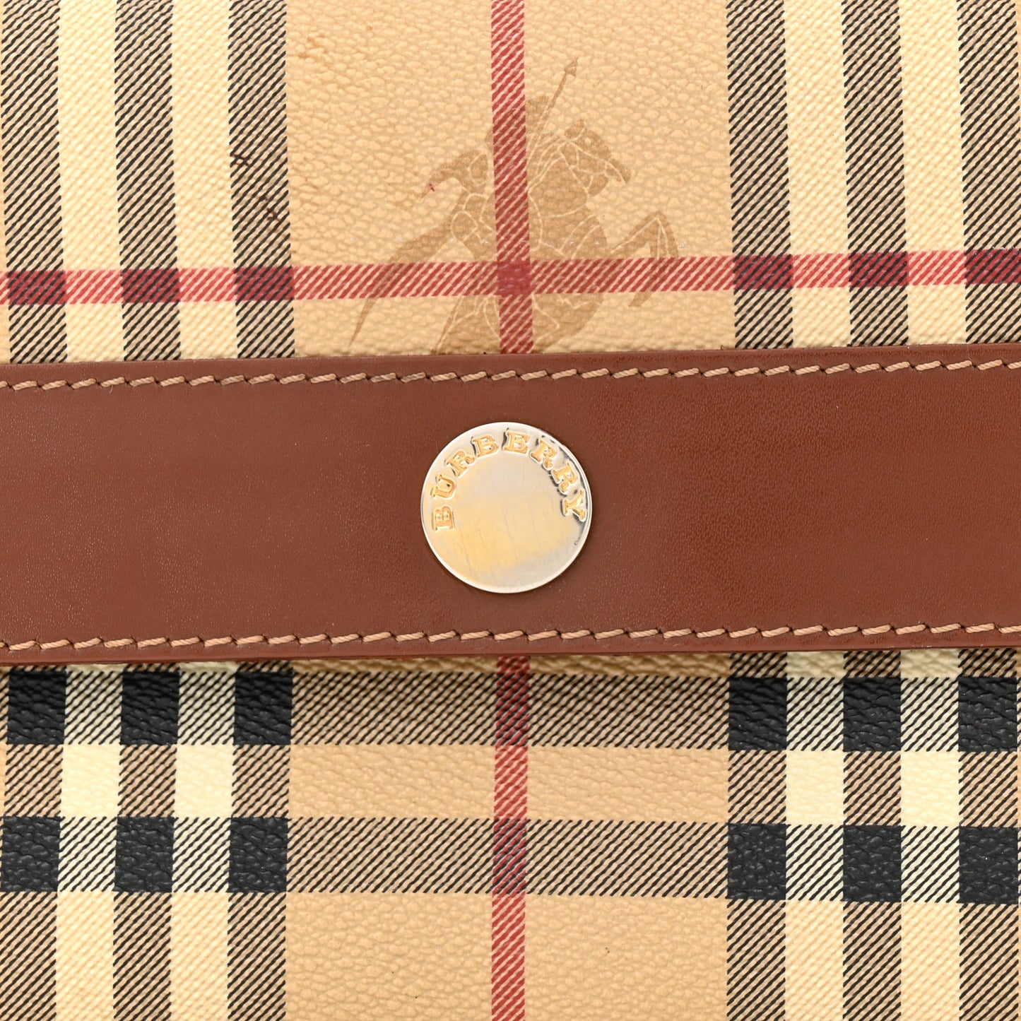 Haymarket Check Shoulder Bag Red