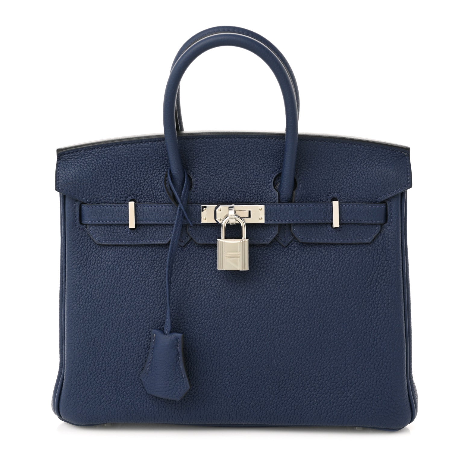 Hermes Togo Birkin 25 Bleu Saphir 1 of 11