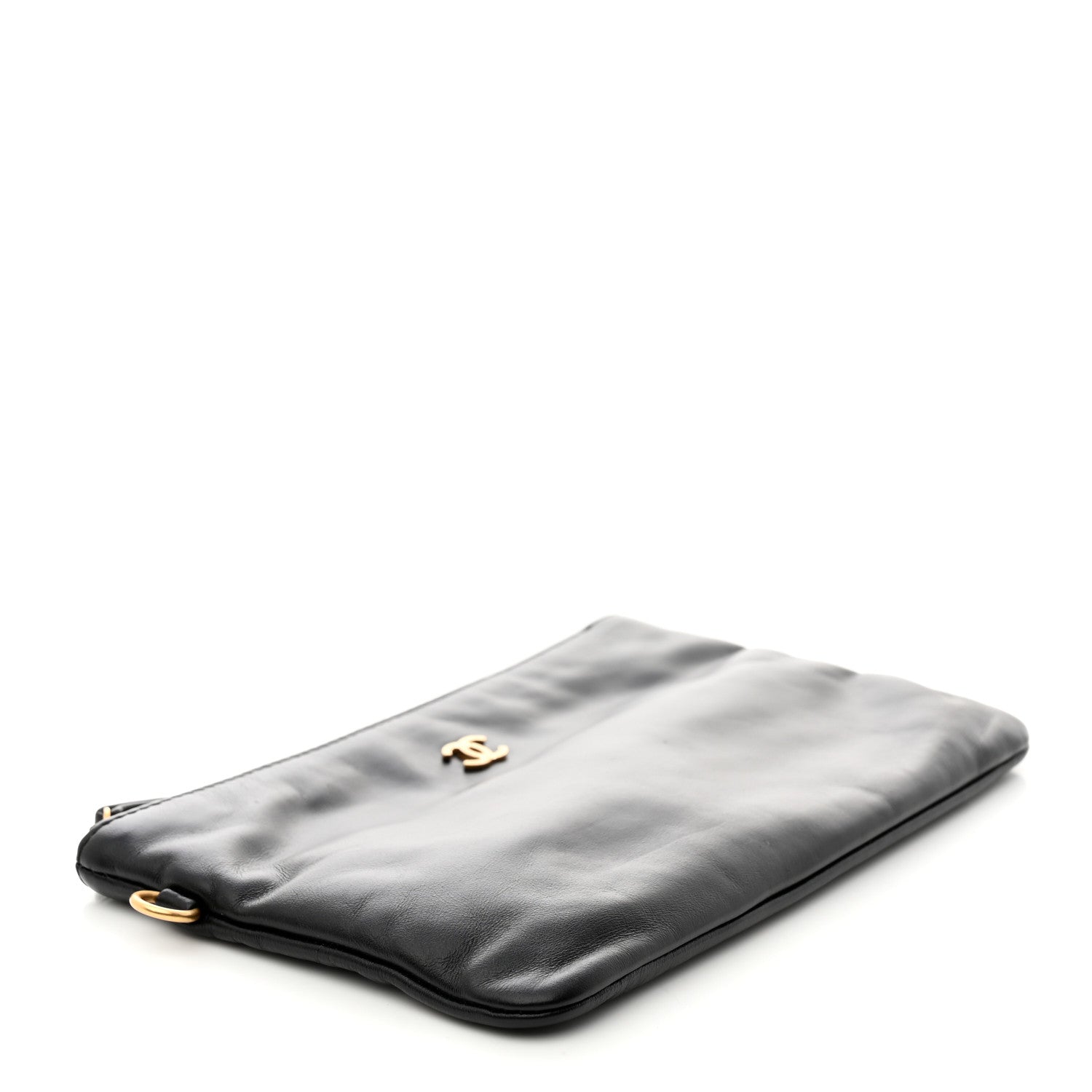 Chanel Shiny Calfskin Chanel 22 Removable Pouch Black 4 of 5
