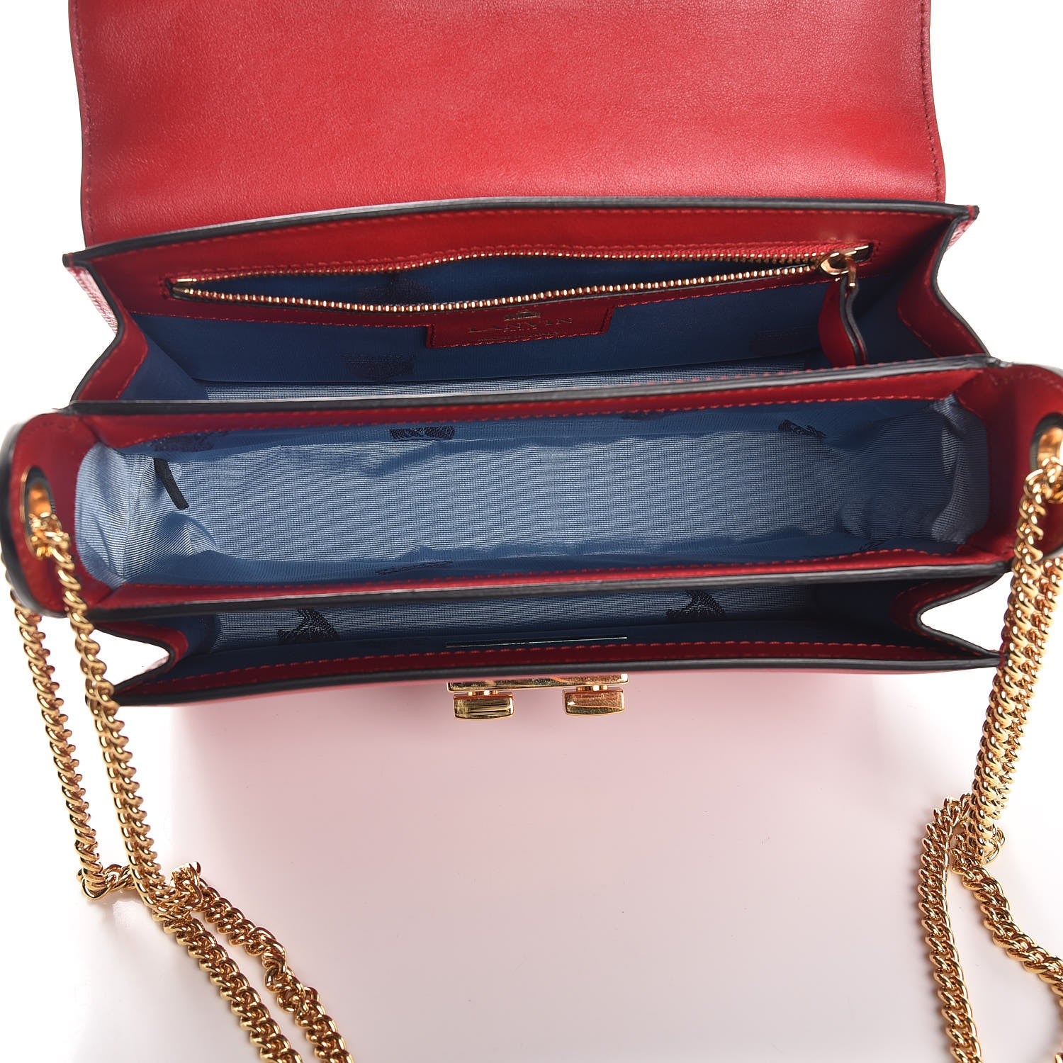 Lanvin Calfskin Small Jiji Crossbody Bag Red 6 of 8