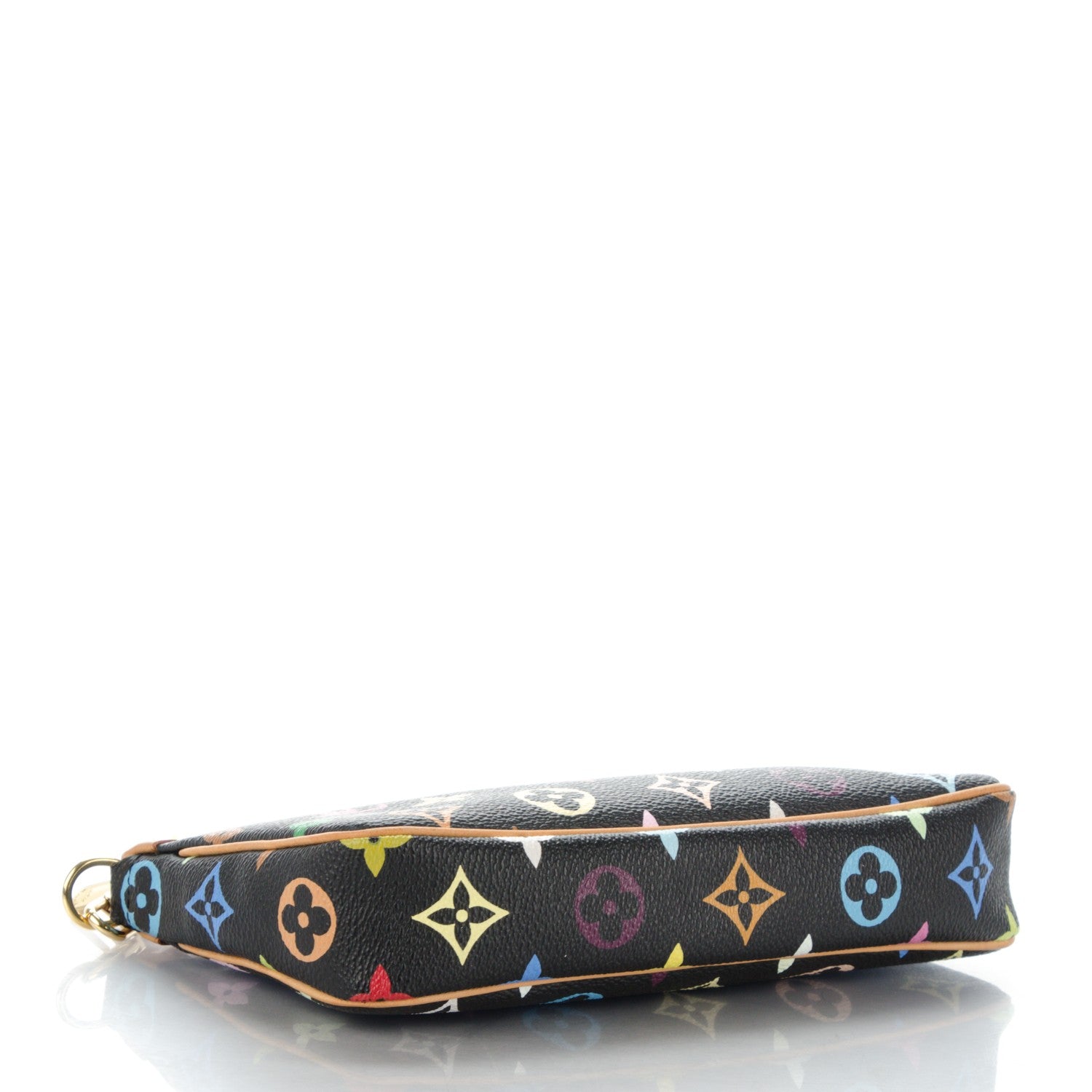 Louis Vuitton Monogram Multicolor Pochette Accessories Black 4 of 8