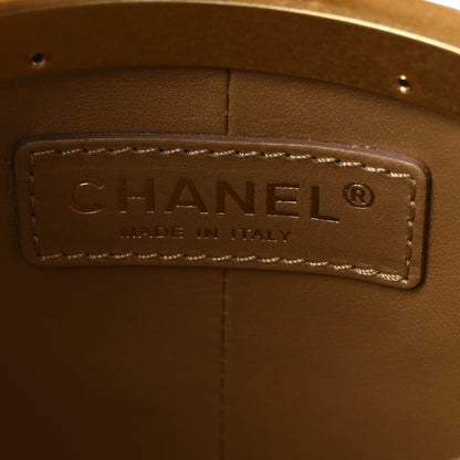 Chanel Lambskin Quilted Mini Crown Box Bag Black 6 of 10