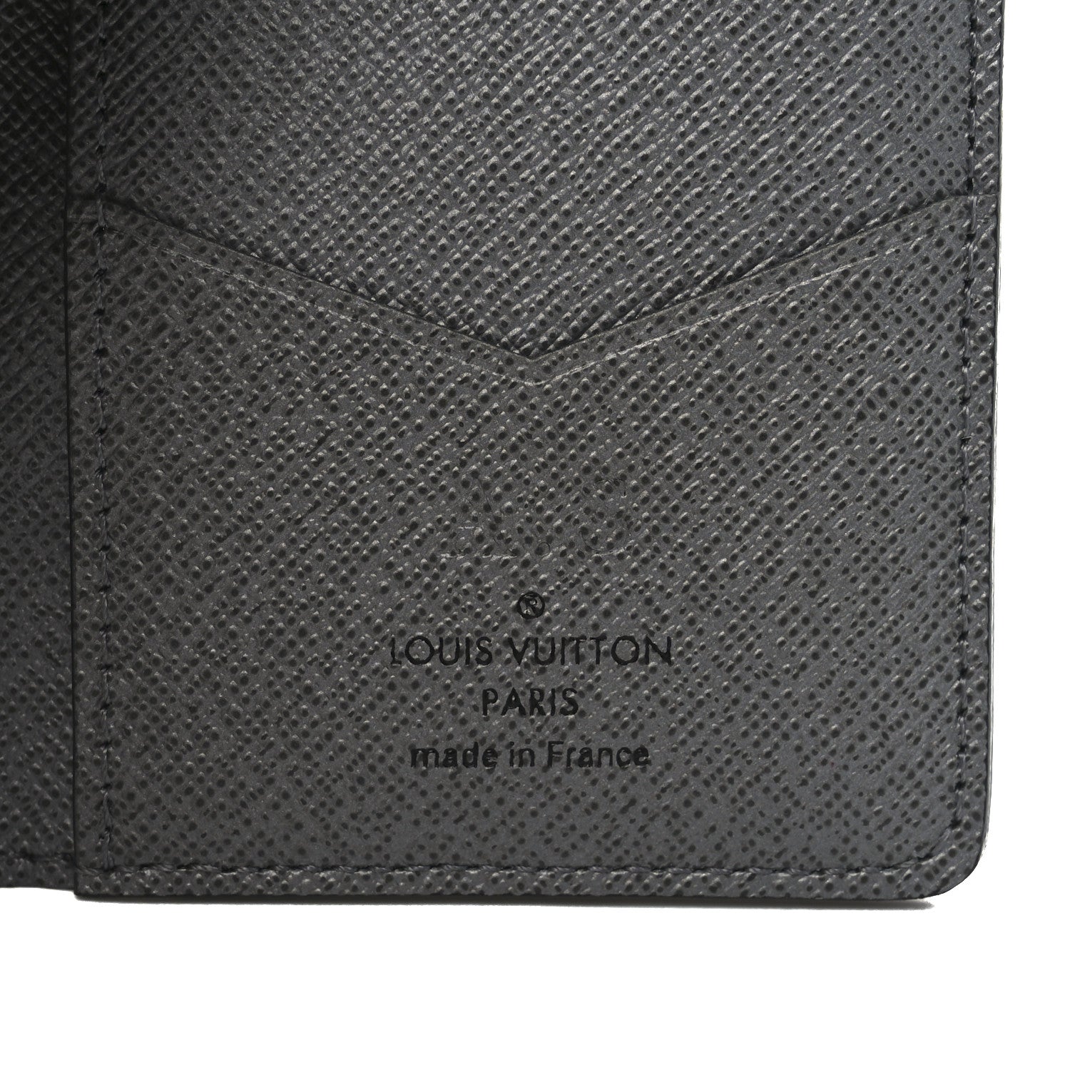 Louis Vuitton Taigarama Pocket Organizer NM Gunmetal 6 of 8