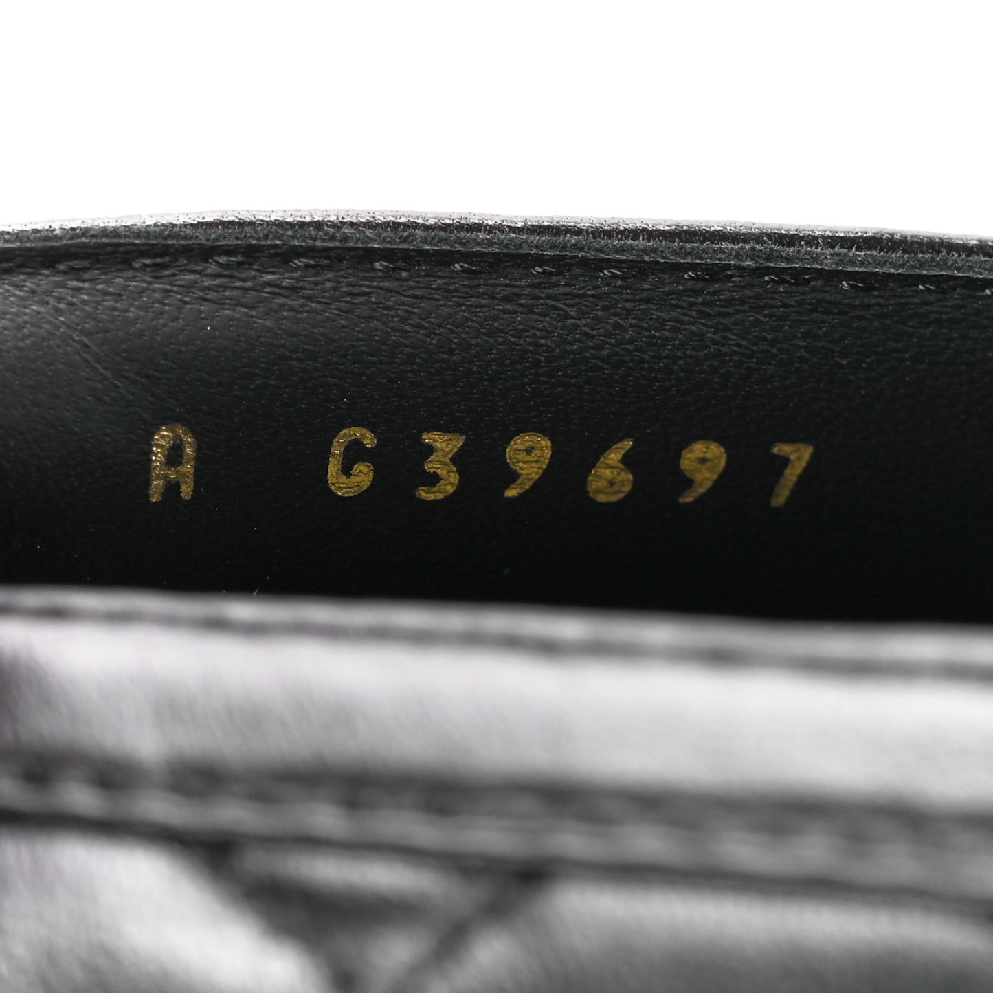 Lambskin Quilted CC Heart Loafers 37.5 Black