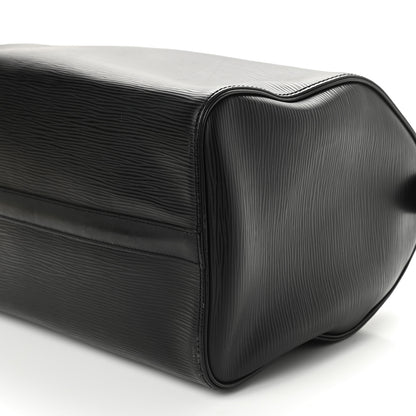 Louis Vuitton Epi Speedy 30 Black 7 of 8