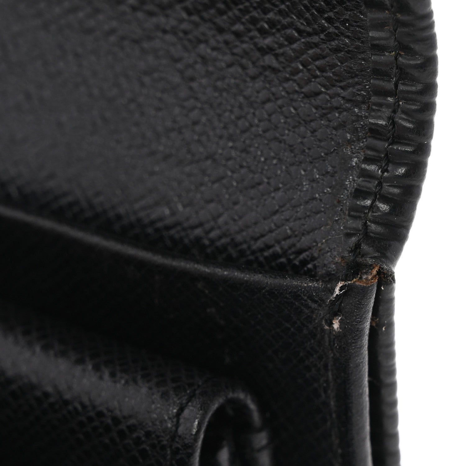 Louis Vuitton Epi Porte Tresor Etui Papiers Wallet Black 8 of 11