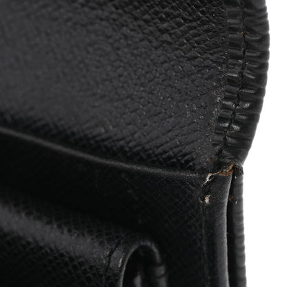 Louis Vuitton Epi Porte Tresor Etui Papiers Wallet Black 8 of 11