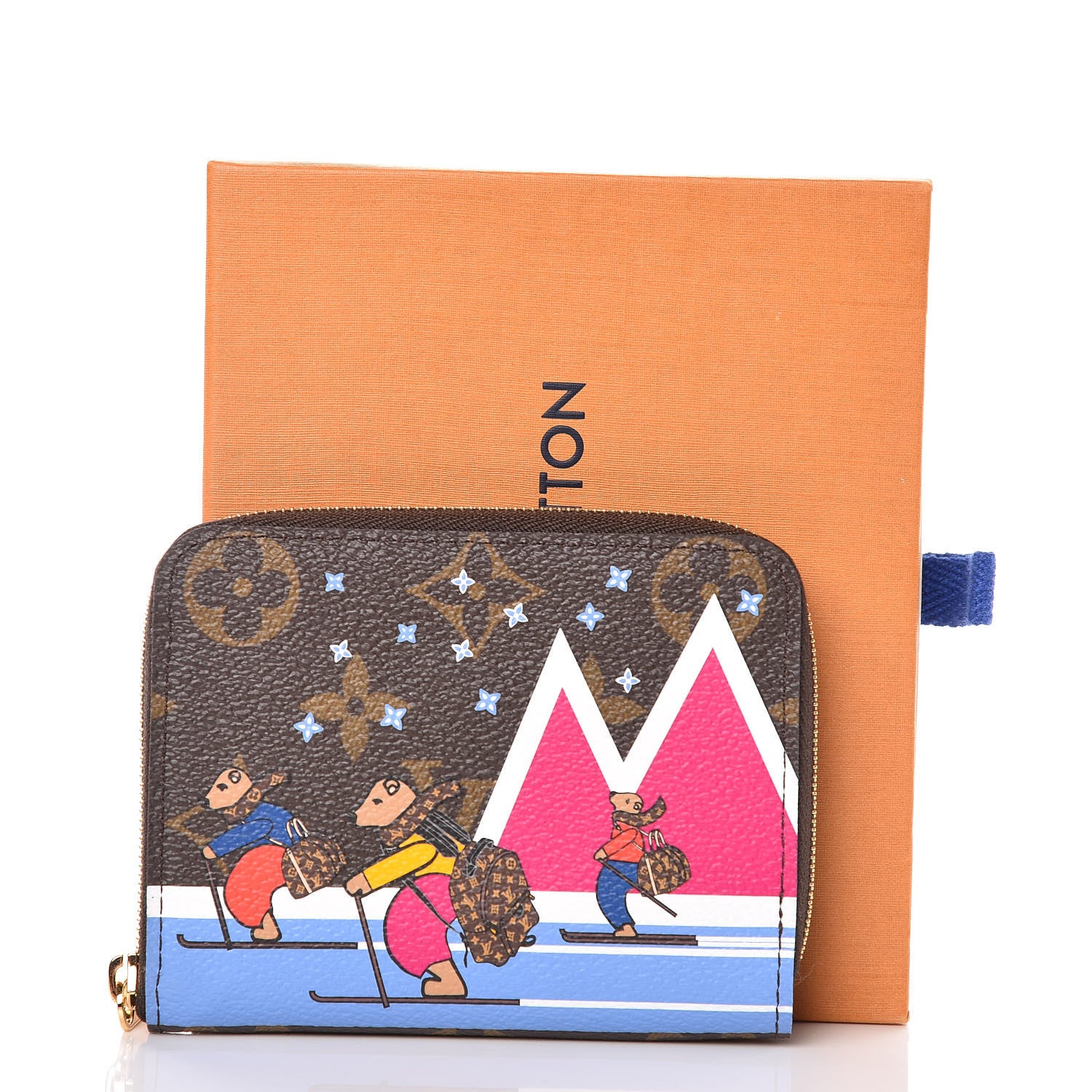 Louis Vuitton Monogram 2018 Christmas Animation Zippy Coin Purse 7 of 7