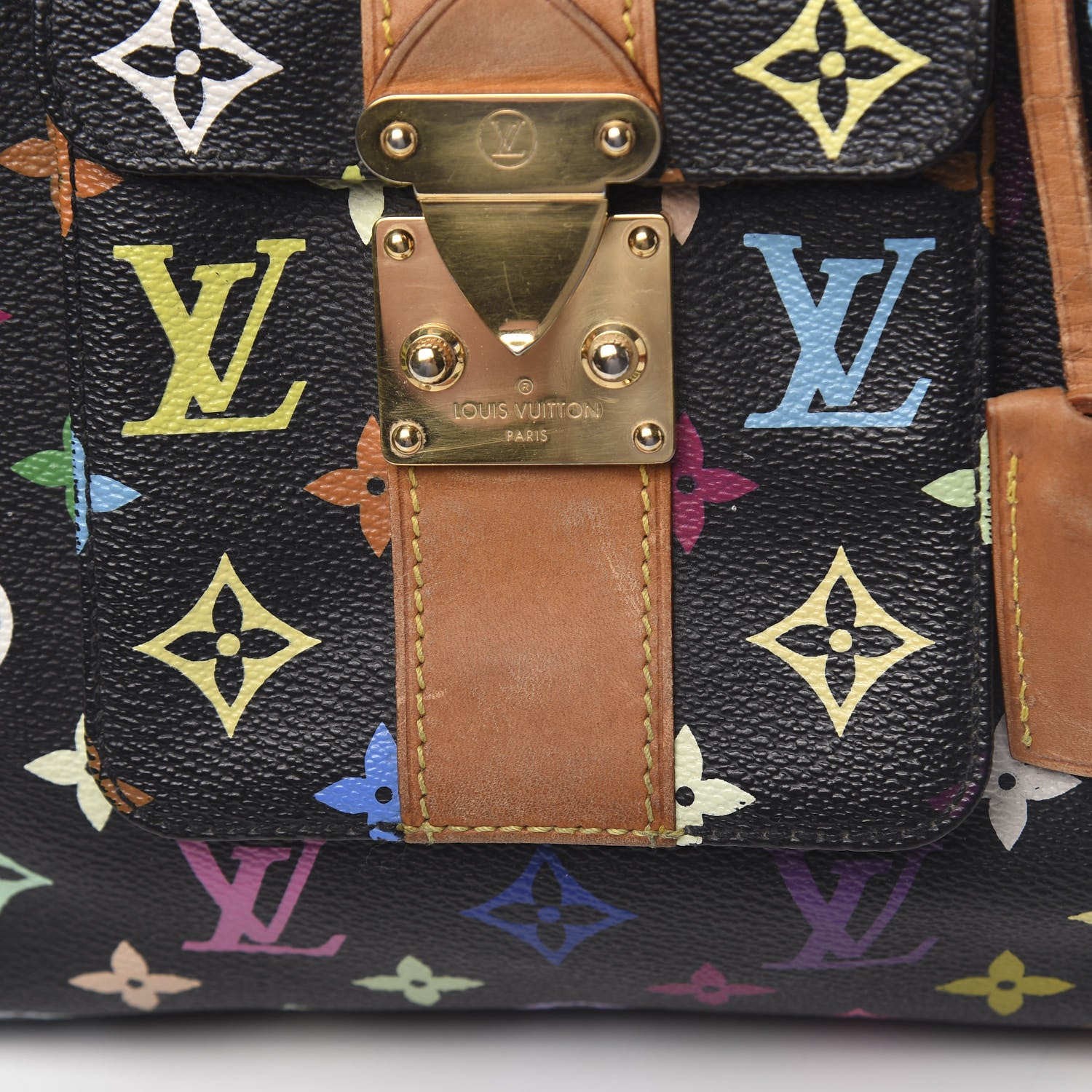 Louis Vuitton Monogram Multicolor Speedy 30 Black 14 of 14