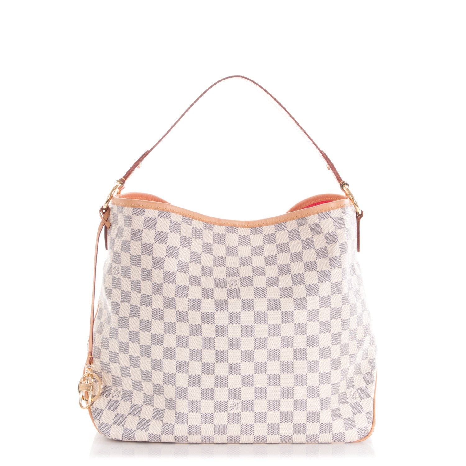 Louis Vuitton Damier Azur Delightful MM Pink 1 of 7