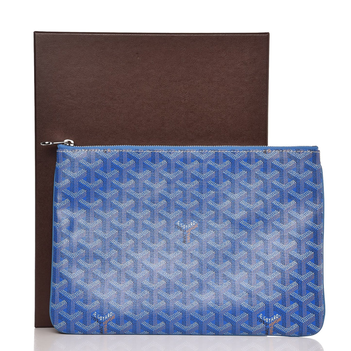 Goyardine Senat Pochette MM Sky Blue